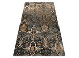 Tappeto Di Lana Superior Kirman Orientale, Cognac, Beige Multicolore 170X235 Cm