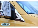Per Mercedes Sprinter W906 Vw Crafter Specchio Cromato Triangolo Abbagliamento Acciaio Inox
