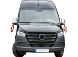 Specchietti Cromati In Acciaio Inox Per Mercedes Sprinter W907, W910 Dal 2018