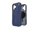 Speck Presidio2 Grip Clicklock & Magsafe - Custodia Per Iphone 16 (Coastal Blue / Dusty Grey / White)