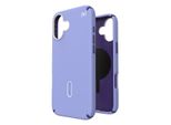 Speck Presidio2 Pro Clicklock & Magsafe - Custodia Per Iphone 16 Plus (Future Lavender / Cassis Purple / White)
