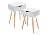 Tavolino 'ÖStersund' Set Di 2 Bianco