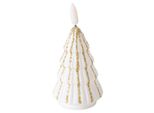 Toris Candela A Forma Di Albero Di Natale Con Fiamma Artificiale, 12 Cm