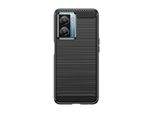 Custodia Carbon Shield Tpu Per Oppo A57/A57 5G/A77/K10 5G - Nero KP24322