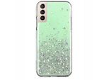 Custodia In Silicone Wozinsky Star Glitter Per Samsung Galaxy S21 Plus 5G/Galaxy S30 Plus - Verde KP9959