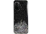 Custodia In Silicone Wozinsky Star Glitter Per Xiaomi Mi 11 - Nero KP8819