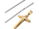 Collana SI-34220 Croce - Oro KP34220