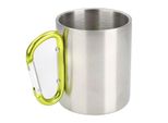 Tazza In Acciaio Da 300 Ml Con Moschettone Nel Manico