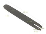 Lama 35Cm 14" Per Molti Modelli Di Motoseghe Stihl 1,3Mm 3/8"" 50 Tg"