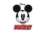 Murale Disney Topolino Nero, Bianco E Rosso - 612435 - 127 X 200 Cm