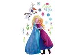 Decalcomania Murale Disney La Regina Dei Ghiacci Nordix Estate Xxl Blu E Viola - 612431 - 127 X 200 Cm