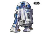 Tatuaggio Da Parete Disney Star Wars R2D2 Xxl Grigio E Blu - 612427 - 127 X 120 Cm