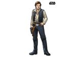 Decalcomania Murale Disney Star Wars Han Solo Xxl Grigio, Marrone E Crema-Beige - 612424 - 127 X 196 Cm