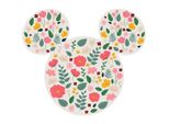 Murale Disney Mickey Mouse Rosa, Verde E Giallo - 612717 - 127 X 127 Cm