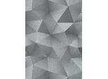 Carta Da Parati Erismann Con Motivo 3D Grigio - 661290 - 53 Cm X 10,05 M