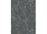 Carta Da Parati Erismann Con Effetto Pittorico Grigio Scuro - 661593 - 53 Cm X 10,05 M