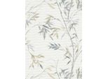 Carta Da Parati Erismann Foglie Beige - 661618 - 53 Cm X 10,05 M