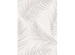 Carta Da Parati Erismann Leaves Taupe - 661313 - 53 Cm X 10,05 M