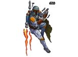 Murale Disney Star Wars Boba Fett Blu, Grigio E Arancione - 612419 - 127 X 200 Cm