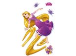 Disney Rapunzel Decalcomania Murale Viola E Gialla - 612436 - 127 X 200 Cm