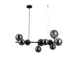 Italux Frontera Lampadario Moderno Nero PND-40423-10