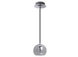 Italux James Lampada A Sospensione Industriale Nera FH5951-BCB-120
