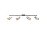 Italux Kastor Lampada Da Soffitto Led Moderna Cromo HP-710AG-04-8008KE