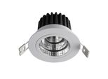 West Italux Faretto Led Da Incasso Bianco TS05108 9W 900LM 3000K S.Wh