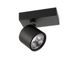 Italux Boniva Lampada Da Parete E Soffitto A Led Nero Moderno SPL-2854-1B-BL
