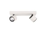 Italux Boniva Lampada Da Parete E Soffitto A Led Bianco Moderno SPL-2854-2B-WH