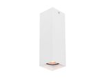 Spot A Soffitto Moderno Bianco Quadrato 17 Cm Per Soggiorno Cucina 1Xgu10 10W Ander Italux