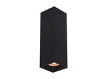 Spot A Soffitto Nero Quadrato 17 Cm Moderno Per Soggiorno Cucina 1Xgu10 10W Ander Italux