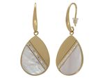 Paar Ohrhaken Vivance "Stylish & Classy", Silber (Edelstahlfarben), Ohrringe, Damen, Chirurgiestahl