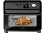 CASO Minibackofen AirFry Chef 1700, schwarz, B:40,5cm H:35cm T:39cm, Minibacköfen