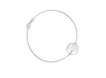 Silberarmband Jobo "Armband Lebensbaum", Silber (Silber 925), ArmbäNder, Damen, 19Cm, Silber 925 (Sterlingsilber), Silberarmband, 925 Silber 19 Cm