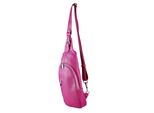 UmhäNgetasche "Betty", Damen, Gr. B/H/T: 34Cm X 16Cm X 5Cm Onesize, Pink, Polyurethan (Pu), Collezione Alessandro, Taschen UmhäNgetasche, Echtes Leder, Viele FäCher