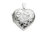 MedallionanhäNger Jobo "AnhäNger Medaillon Herz", Silber (Silber 925), SchmuckanhäNger, Damen, Silber 925 (Sterlingsilber), 925 Silber