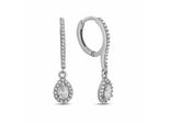 Paar OhrhäNger Dkeniz "925/- Sterling Silber Elegant & Pur Ohrring", Silber (Silber, Weiß), Ohrringe, Damen, One-Size, Silber 925 (Sterlingsilber)