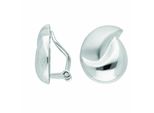 Paar Ohrclips Adelia´S "Damen Silberschmuck 1 Paar 925 Silber Ohrringe / Ohrclips", Silber, Ohrringe, Damen, Damen, Silber 925 (Sterlingsilber), 925 Sterling Silber Silberschmuck FüR Damen