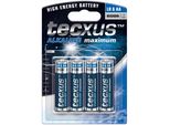Tecxus 23633 Alcalina Massima LR6/AA (Mignon) - Batteria Alcalina Al Manganese (Alcalina), 1,5 V