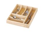 Vassoio Portaposate Inserto Per Posate Ingresso Cassetto Con 6 Scomparti Scomparto In Legno Bambù