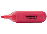 Evidenziatore Kores "Bright Liner"", Colore: Rosso"