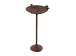 Esschert Design Vasca Per Uccelli Con Supporto E Uccelli Decorativi 60 Cm - Ghisa