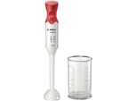 Bosch Ergomixx MSM64010 - Handmixer - 450 W - Weiß/Rot (MSM64010)