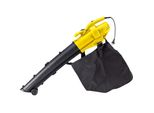 Syntrox Chef Cleaner LB-2600W 3 In 1 Aspiratore Compatto Di Foglie Soffiatore Di Foglie Trituratore Con Sacco Di Raccolta