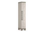 Kis Keter Excellence Armadio Alto - 4 Ripiani - 45X33X182Cm - Beige/Taupe