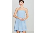 Lenitif Mini Abito Donna Clath Blu Cielo Xl