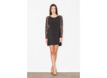 Figl Mini Abito Donna Alethahria Nero S