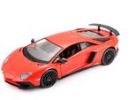 Bburago 18-21079 - Modellino Auto - Lamborghini Aventador Lp 750-4SV (Rosso, Scala 1:24)