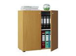 Armadio Ufficio Lona Libro L. 70 X A. 74 X P. 40 Cm